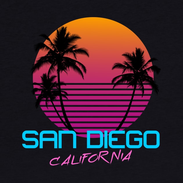 San Diego Retro 80s by OCSurfStyle